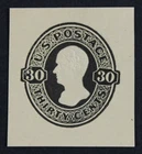 CKStamps: US Cut Square Stamps Collection Scott#U209 Unused H NG