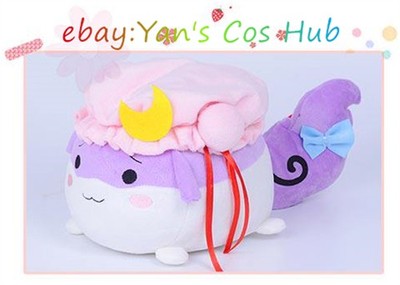 In Stock Touhou Project Patchouli Knowledge Round Plush Pillow Doll Gift