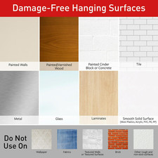Decorating Clips, 40 Clips and 48  Strips, Damage-Free Hanging Light Clips wi... 0.43 per strip