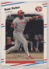 1988 Fleer Dave Parker #243 HOF 00e8
