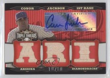 2006 Topps Triple Threads Relic Auto 18/18 Conor Jackson #TTRA-30 Auto 0a1