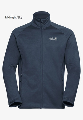 Jack Wolfskin Mens Peak District Full Zip Fleece