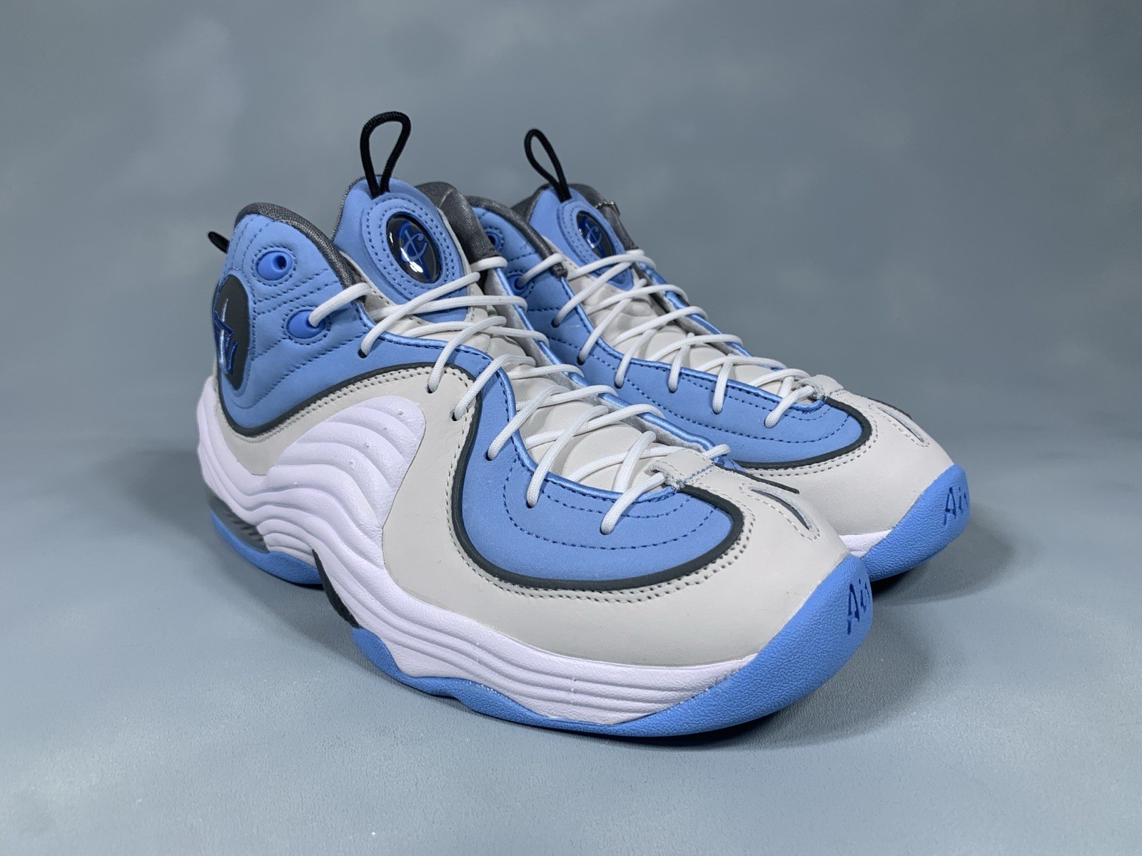 SAOLA Nike Air Penny 2 x Social Status Collab Bianco Blu Sneakers DM9132 100 Uomo 9 5