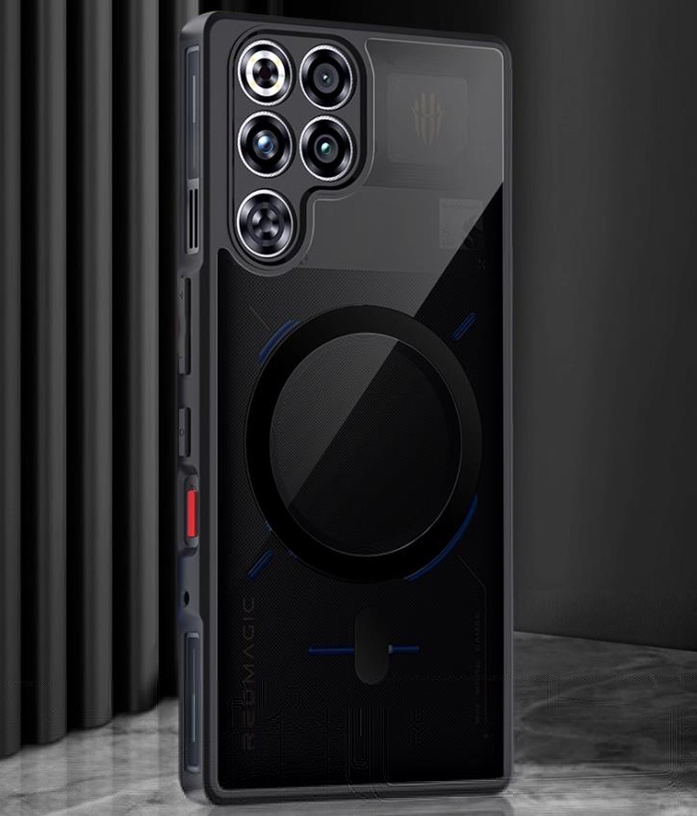 Foluu Kristalhelder hoesje voor ZTE Nubia Red Magic 11 Pro/11 Pro , versterkte hoeken krasbestendig TPU-rubber zachte huid siliconen beschermhoes voor Red Magic 11 Pro 2025