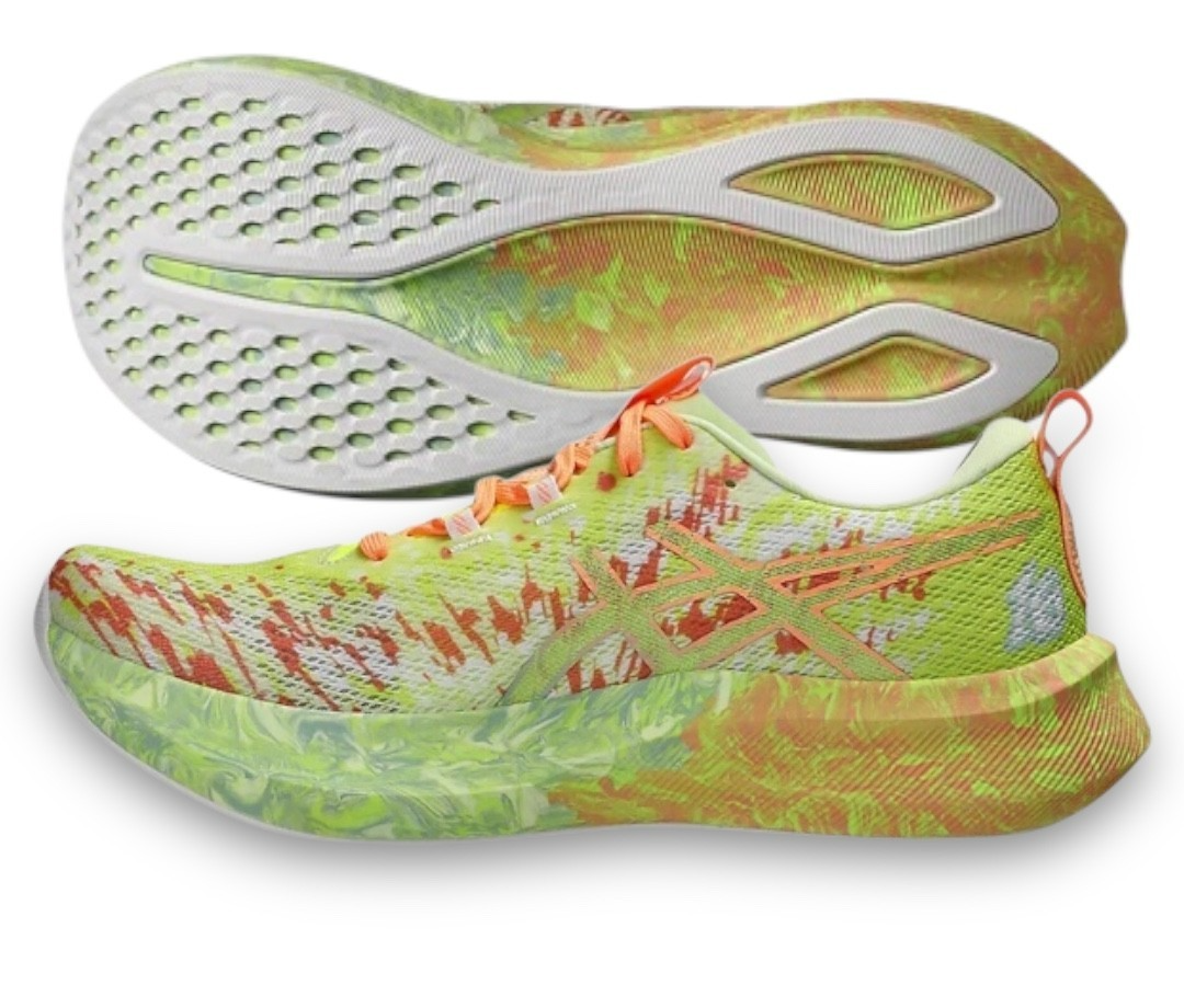 Asics Noosa Tri 16 Safety Yellow/Cool Matcha Mens Running Shoes