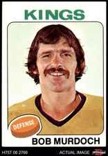 1975 Topps #33 Bob Murdoch Kings-Hockey 6 - EX/MT