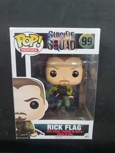 Funko Pop! DC Suicide Squad Rick Flag #99 Vinyl Figure