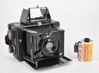 Ernemann-Werke Miniature Klapp plate camera circa 1920. 4 x 6cm. Beauty! — photo 1