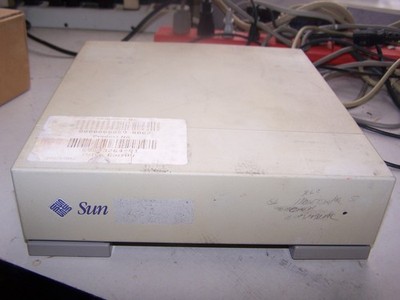 Sun Microsystems Model 411 X567A-ST External SCSI Drive SOLD AS IS