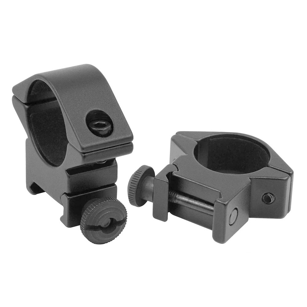 Scope Barrel 34mm Ring Adapter with Picatinny Rail/Low Profile 1" Ring Mount