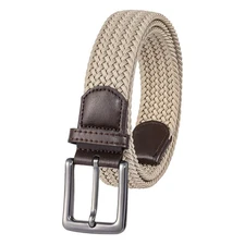 Mens Golf Belt Casual Belts for Men Jeans Adjustable Braided Web Belt