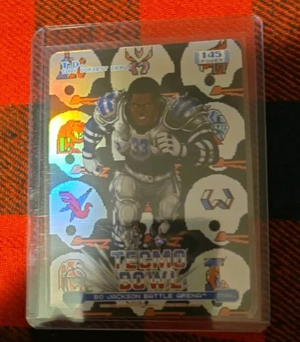2026 Bo Jackson Battle Arena Tecmo T.D. Helmets Ice Battlefoil SP Tony Dorsett
