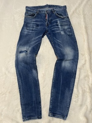Vaquero Dsquared2 Destroyed Skinny Talla 48 Made in Italy