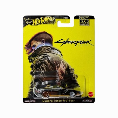 Hot Wheels Premium - Pop-Culture - Quadra Turbo-R V-Tech - Cyberpunk - JBL57