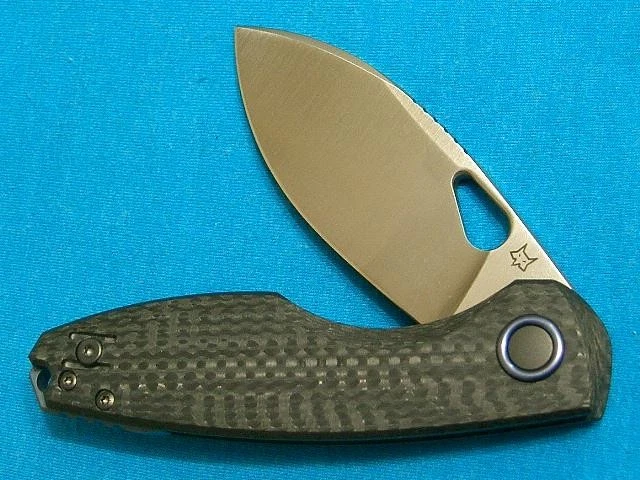 NM FOX KNIVES ITALY VOXNAES FX-530 CF CUCHILLO DE SUPERVIVENCIA TÁCTICO CON BLOQUEO Foto 3 de 4