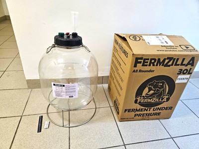 FermZilla All Rounder Fermenter 30L Druck-Gärbehälter OVP 1x genutzt