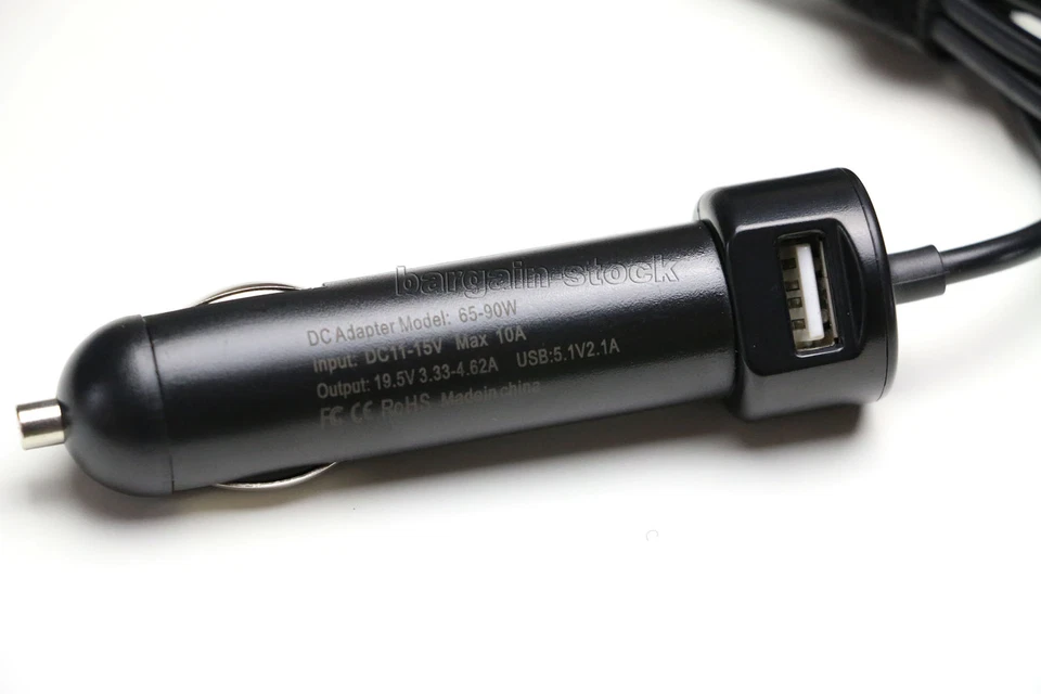 65W 90W DC/AC Laptop Car Charger Adapter For Dell Latitude E5250 E5440 E5450 - image 3 of 4