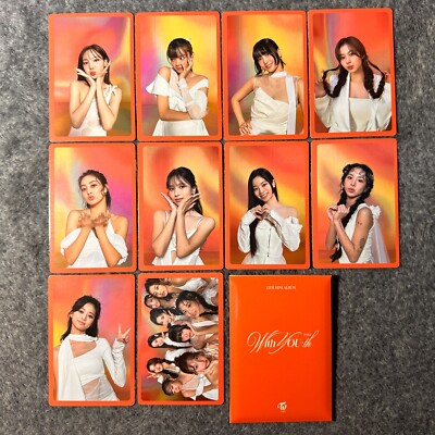 Twice 13th Mini Album With You-th Pre-Order 10 Pcs Photocards Set