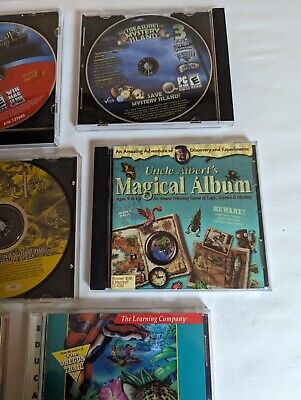 Eight (8) PC CD-ROM Games for Windows 95/98 Amazon Trail Eight (8) PC CD-ROM Games for Windows 95/98 Amazon Trail