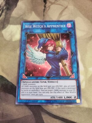 Yugioh - Wee Witch's Apprentice CYHO-EN049 NM 1st ed Super Rare
