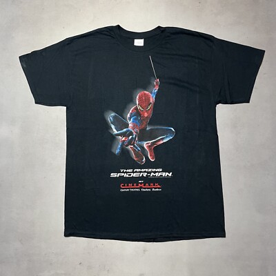 The Amazing Spiderman Movie Promo Andrew Garfield T Shirt