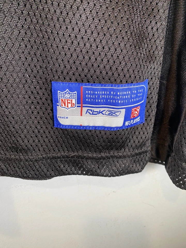 Camiseta de fútbol americano New Orleans Saints Reggie Bush para mujer XL Reebok #25 negra Y2K Foto 2 de 4