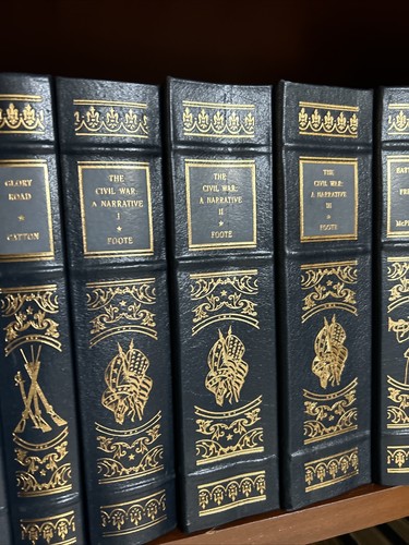 Easton Press: Civil War Library Complete 35 Volume Set (slight damage) LMV - Picture 5 of 24