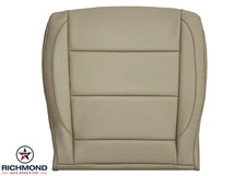 2006-2009 VW Jetta SEL SE TDi Wolfs -Driver Side Bottom Leather Seat Cover Tan