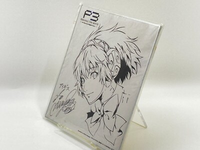 Persona 3 Aigis Japanese movie limited Shikishi Art Card New ATLUS