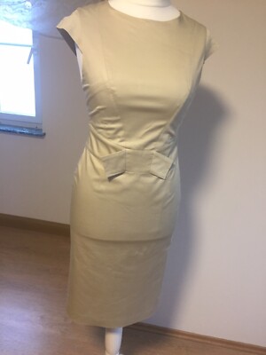 Etuikleid Cocktailkleid S.MILTON Gr. 40 Neuwertig BEIGE 