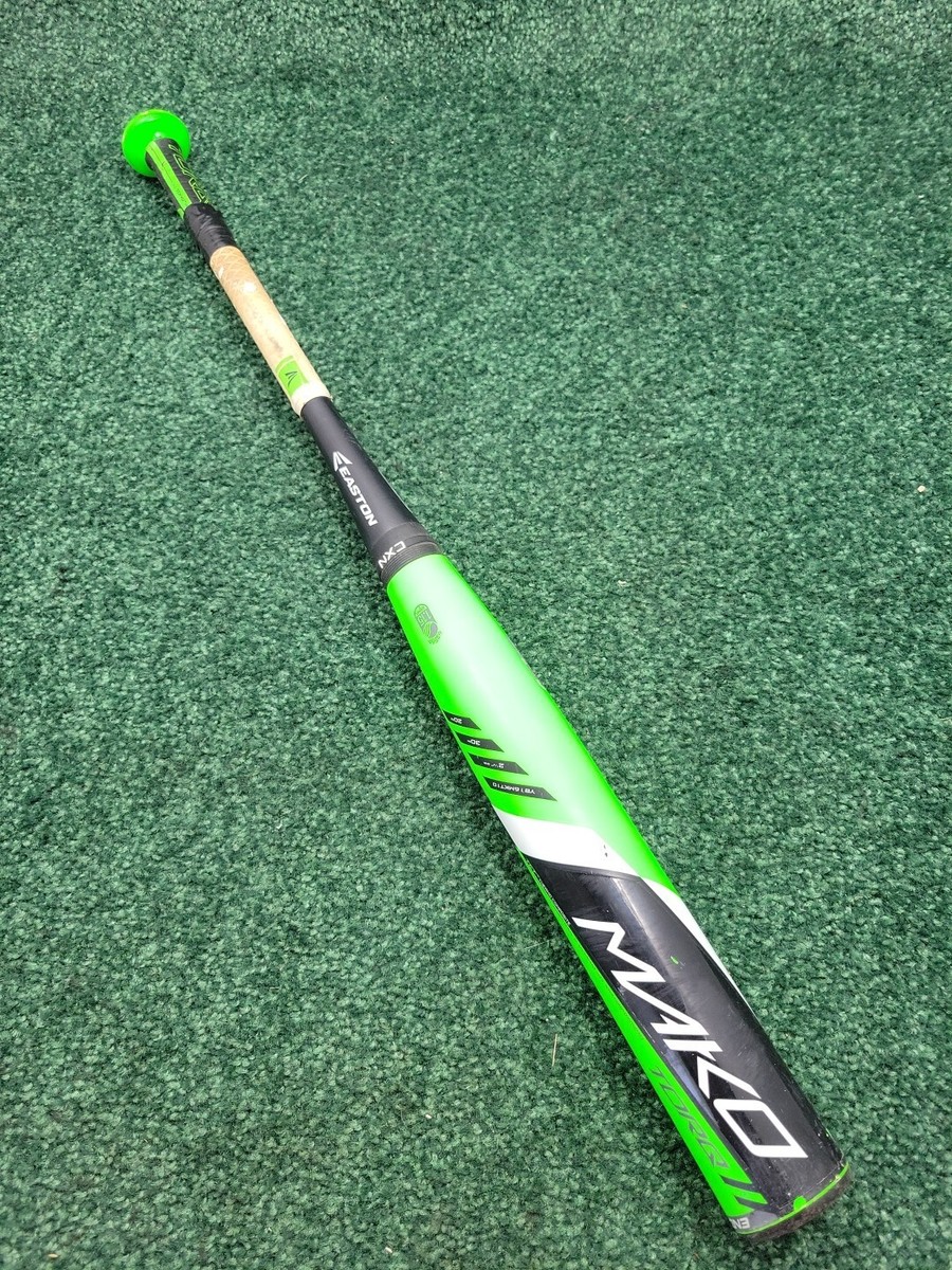 Batte Baseball Easton Mako Torq – 30 Pouces, 20 Oz, Carbone, Jeune, Vert