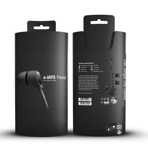 Auriculares a-Jays Three internos - Color negro Envió 24Horas - Imagen 3 de 4