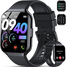 1.96" HD Smartwatch Fitness Activity Tracker,Answer/Make Call, 110 Sports IP68