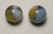 Vintage Blended Vitro Agate Glass Marble