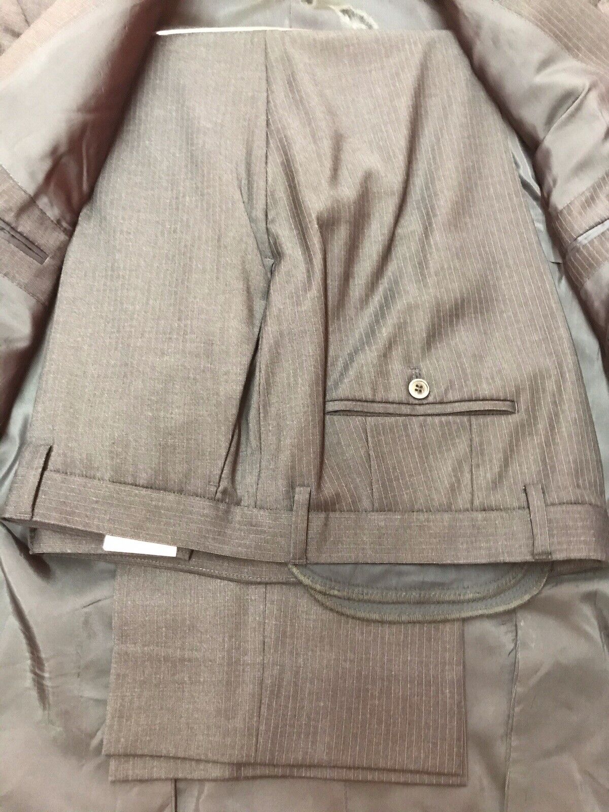 HUGO BOSS Suit, Hedge 2/Gense 1, Size US 46R, Dar… - image 9