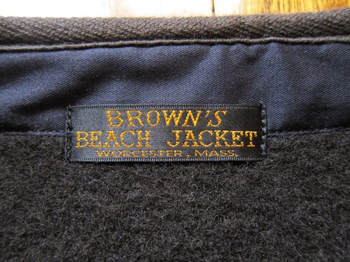 Brown's Beach Collarless Wool Jacket (Size 36) BBJ10-009 - Picture 9 of 14
