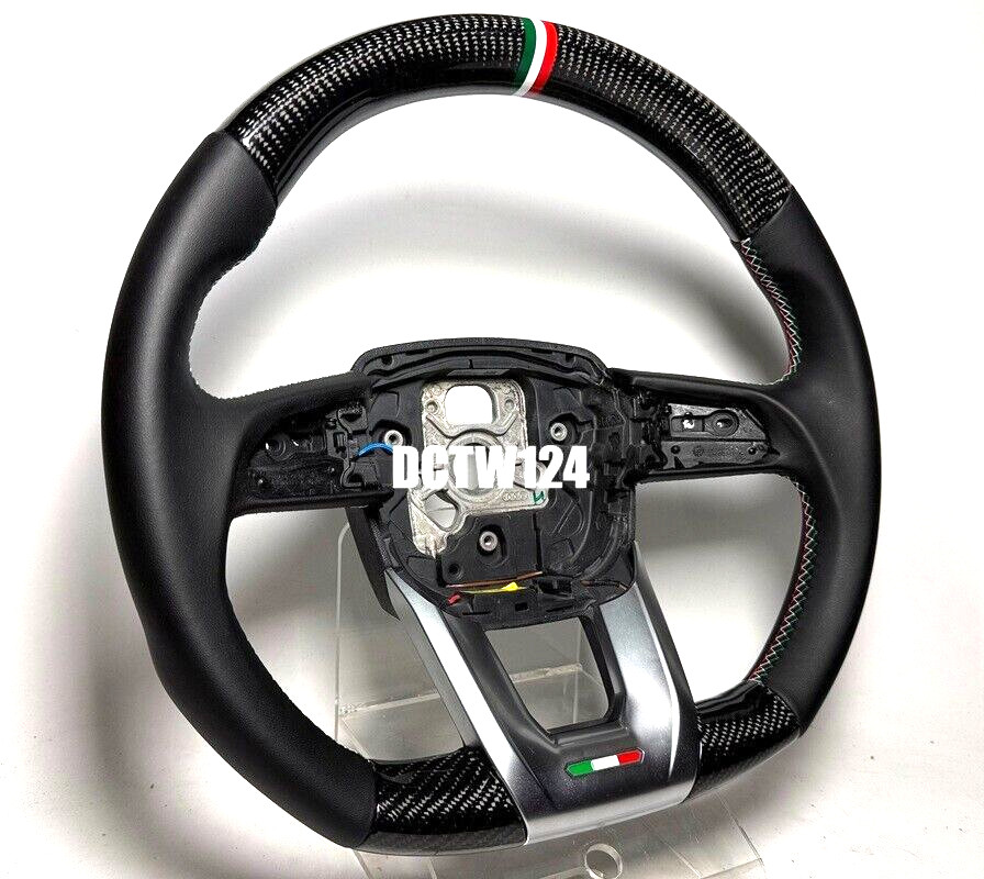 Real Carbon steering wheel Lamborghini URUS 18~ Yellow Ring stitching exchange
