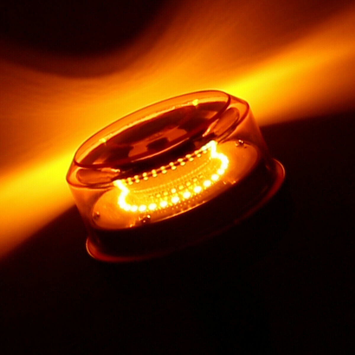 LAMPEGGIANTE LED ROTANTE A INNESTO 12V 24V OMOLOGATO PER TRATTORE CAMION - Foto 4