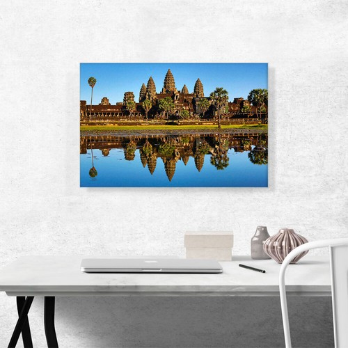 ARTCANVAS Ancient Khmer Cambodia Architecture  Canvas Art Print - Picture 2 of 11