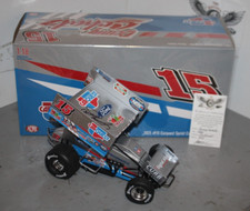 2021 Donny Schatz 15 Car Quest/Ford 1/18 ACME Diecast Sprint Car Autographed