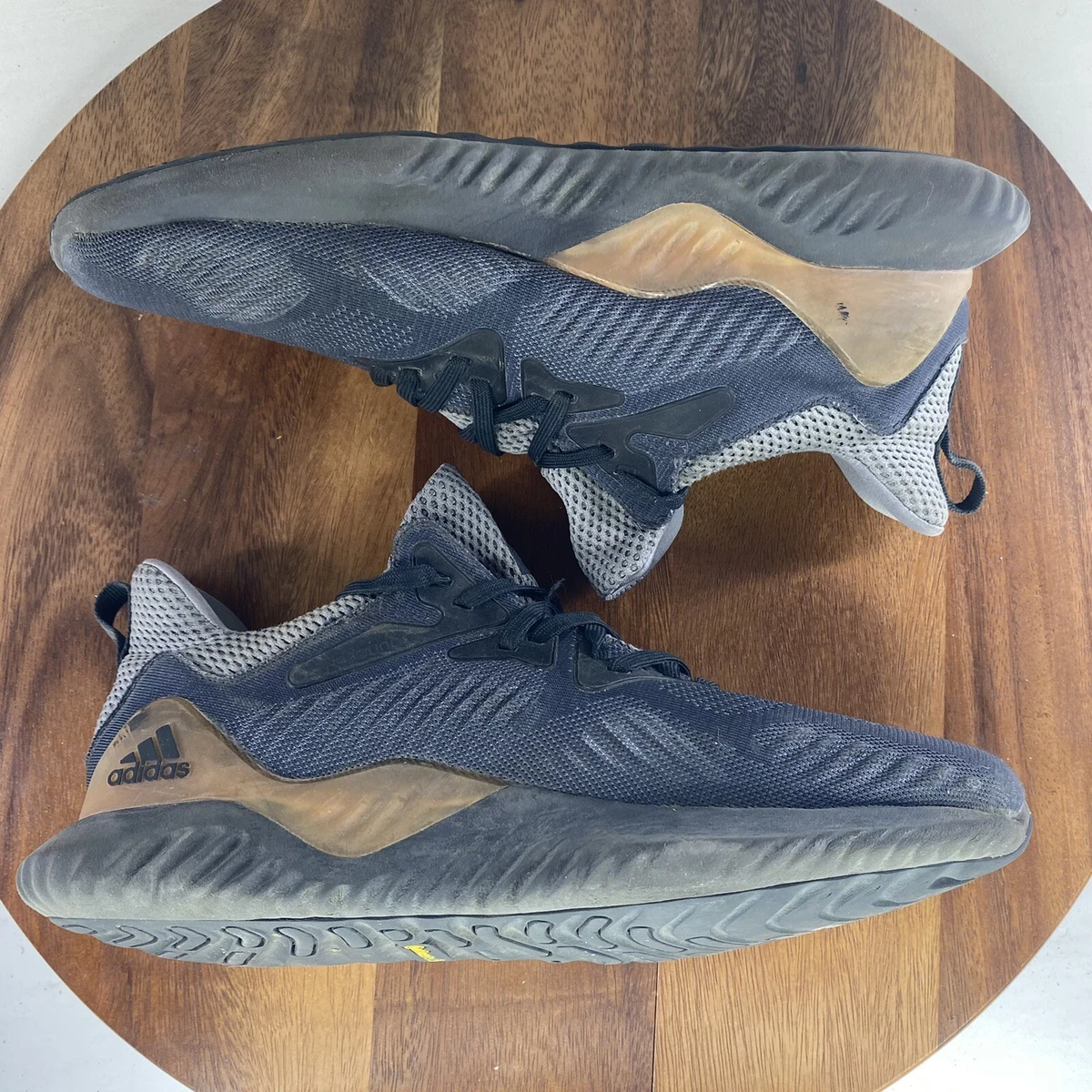 Simplemente desbordando colateral Nabo Adidas Alphabounce Beyond 'Grey Carbon' Running Shoes CG4762 Men's Size 8  Black | eBay