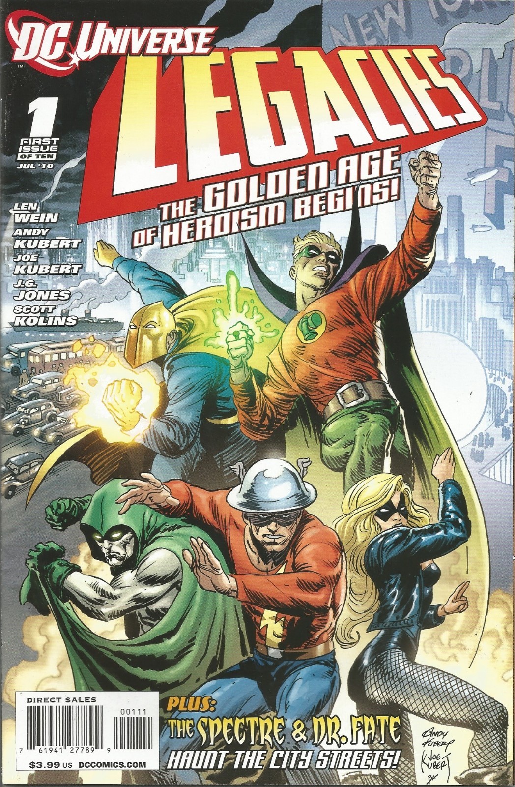 DCU: LEGACIES (2010) #1 Back Issue