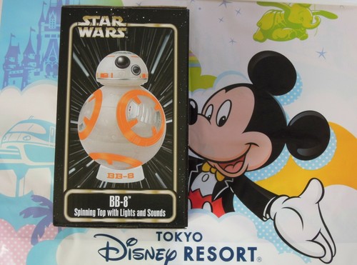 Star Wars BB-8 Spinning Top with Lights & Sounds (3 AA Battery included) JAPAN - Picture 3 of 6