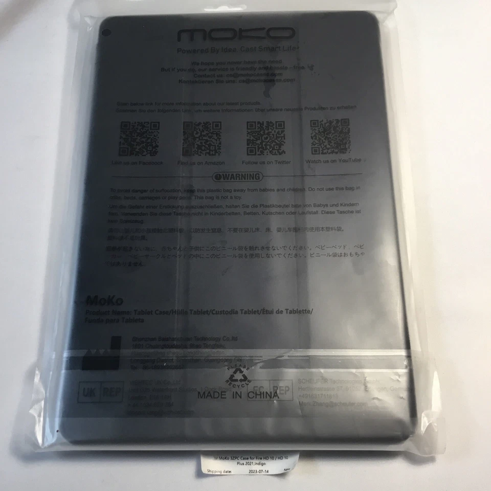 Funda Tablet Para Fire HD 10 Mojo Nueva Indigo Foto 3 de 4