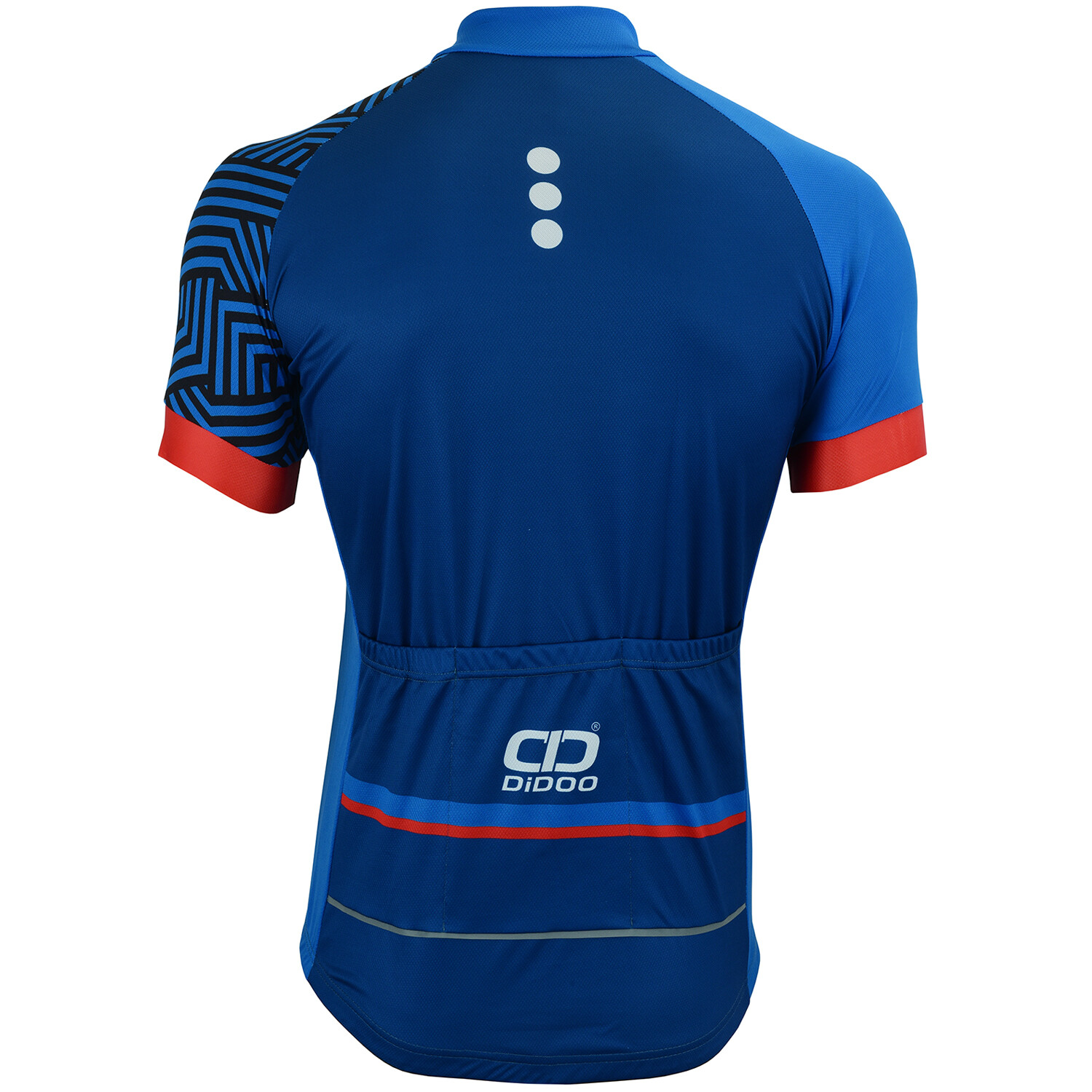 Didoo Mens Cycling Short Sleeve Jersey Summer Full Zipper MTB Bicycle