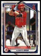 2024 Bowman Alberto Rios #BP-98 Los Angeles Angels