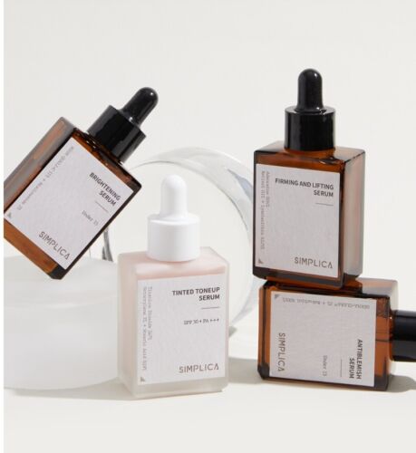 SIMPLICA Tinted Tone-Up Serum 30ml(1.01oz)x2pcs (SPF50+/PA+++) Korea Beauty - Picture 15 of 21