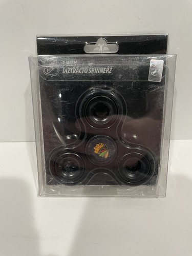Chicago Blackhawks 3 Way Hockey NHL Diztracto Fidget Spinner - 第 1/2 張圖片