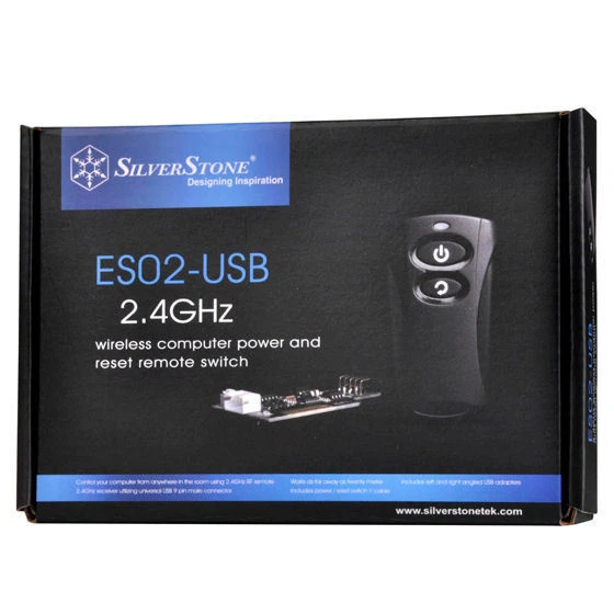 Silverstone ES02-USB 2.4Ghz RF Wireless PC Remote Power/Reset Switch - Image 4 of 4