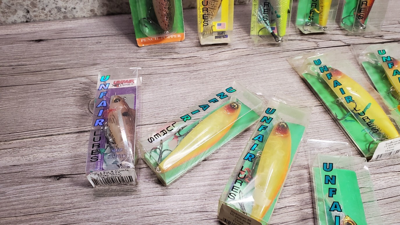 Lot of 14 NOS Fishing Lures Tackle Shop Closing eBay